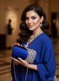 کیف زنانه مجلسی دستدوز جنس پارچه مخمل